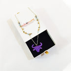 Beast Sculptural Resin Bison Skull Pendant  Necklace