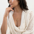 Pink Floral Statement Jewelry | Artisanal Nature-Inspired Romantic Accessory