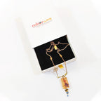 Pink Floral Statement Jewelry | Artisanal Nature-Inspired Romantic Accessory