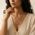 Pink Floral Statement Jewelry | Artisanal Nature-Inspired Romantic Accessory