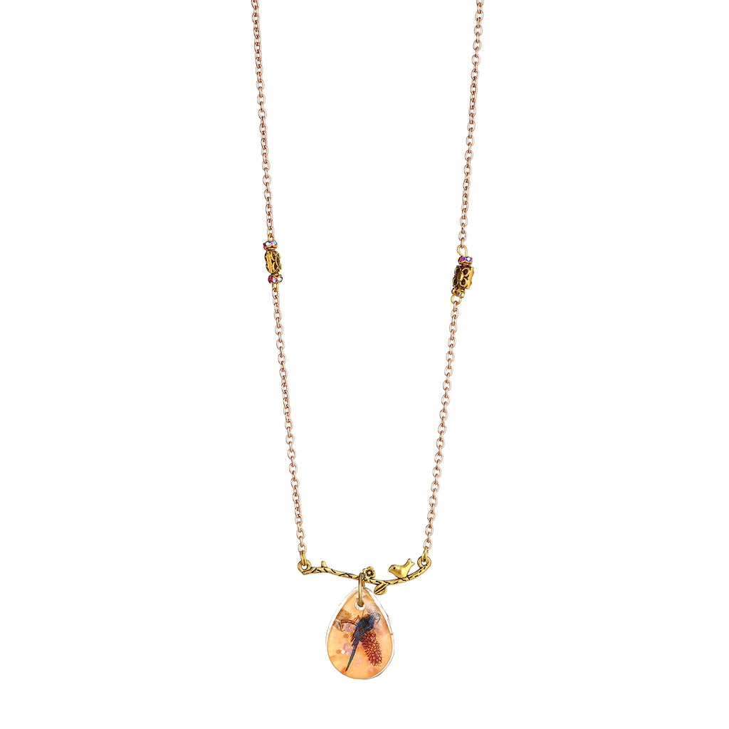 Pink Floral Statement Jewelry | Artisanal Nature-Inspired Romantic Accessory