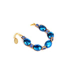 Nirvana Faceted Cobalt Blue Crystal Glass Beads