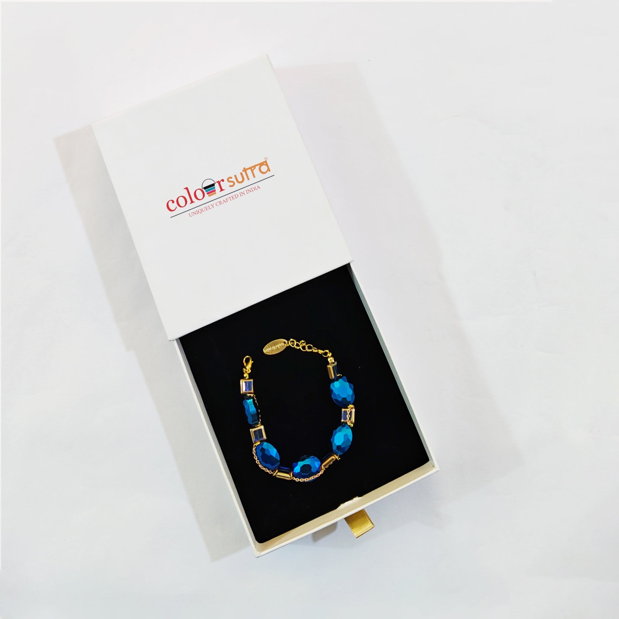 Nirvana Faceted Cobalt Blue Crystal Glass Beads