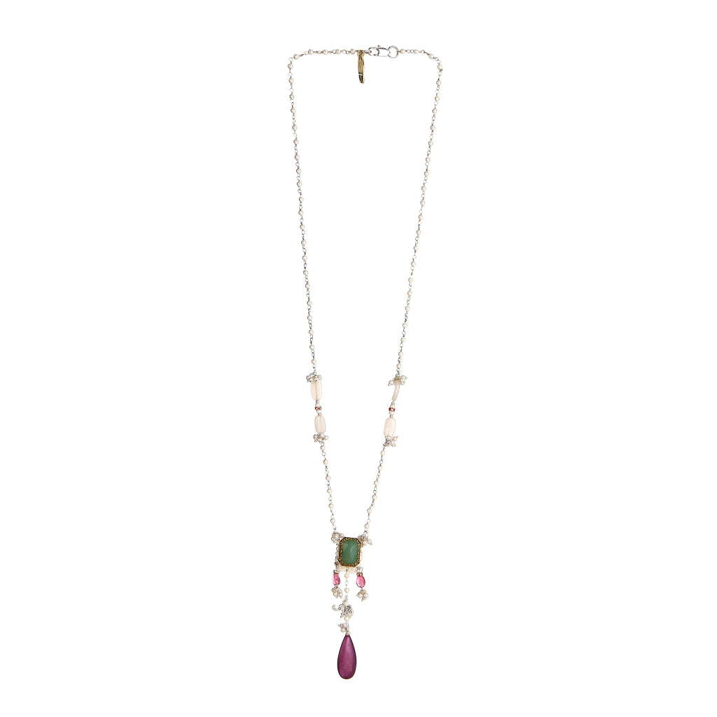 JUNE handmade Seed Pearl Necklace