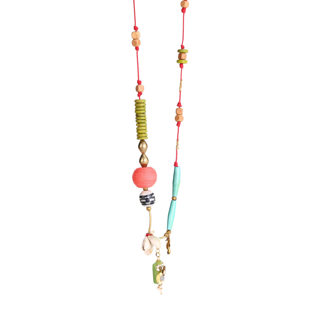 Vana handmade  Red Cord  Necklace