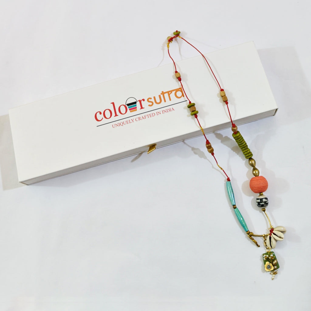 Vana handmade  Red Cord  Necklace