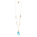 Drift Sculptural Resin Elephant Pendant necklace