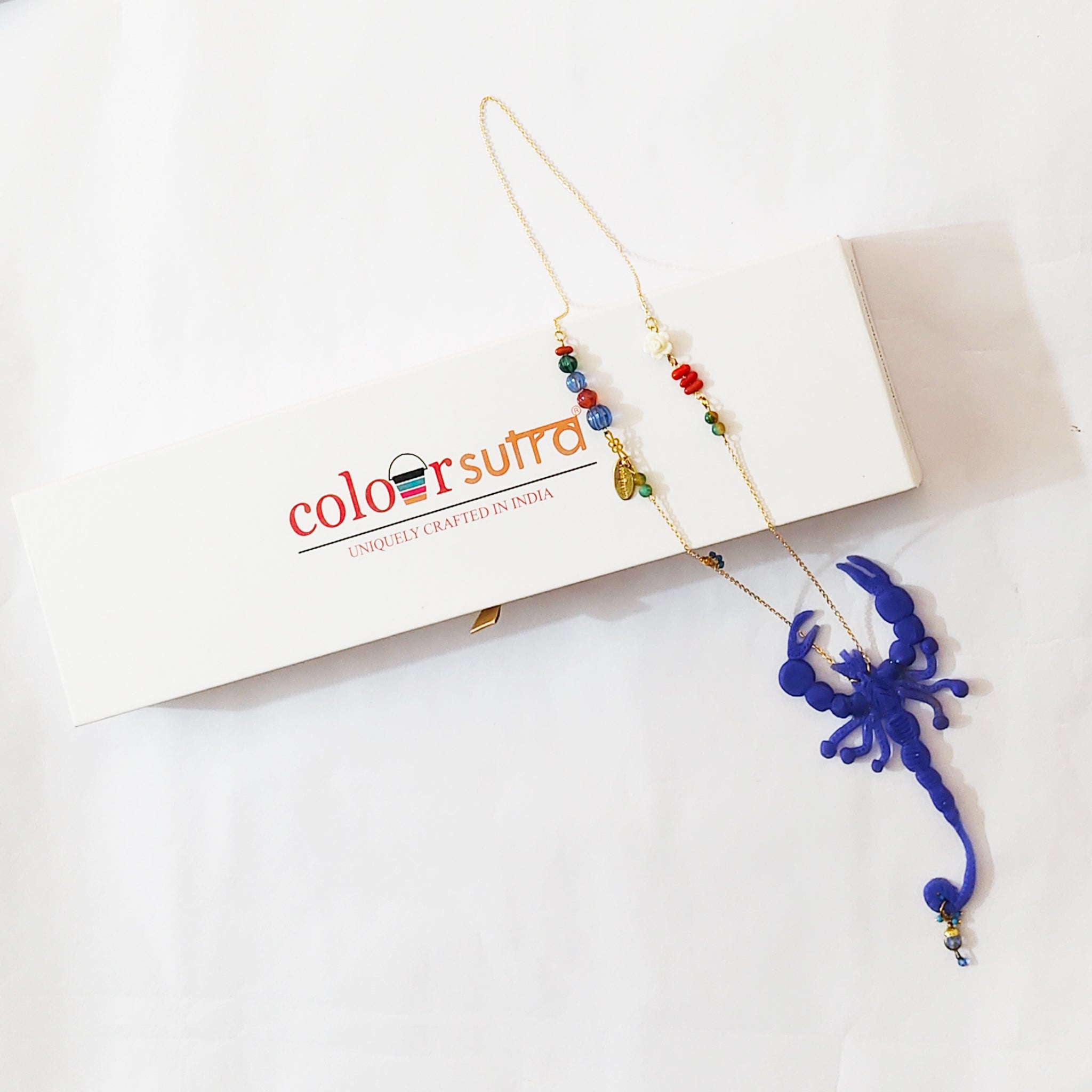 Scorpio Sculptural  necklace