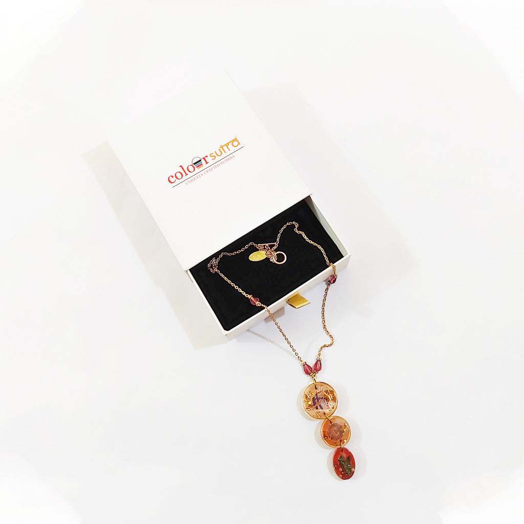 Raspberry Pink Beaded Statement Jewelry | Artisanal Nature-Inspired Romantic Accessory