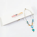 Kama Star & Crescent Moon Celestial Necklace