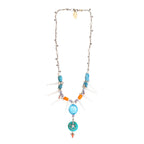 Kama Star & Crescent Moon Celestial Necklace