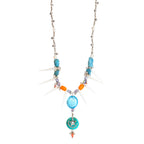 Kama Star & Crescent Moon Celestial Necklace