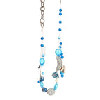 Zaya glass foil beaded Necklace