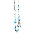Zaya glass foil beaded Necklace