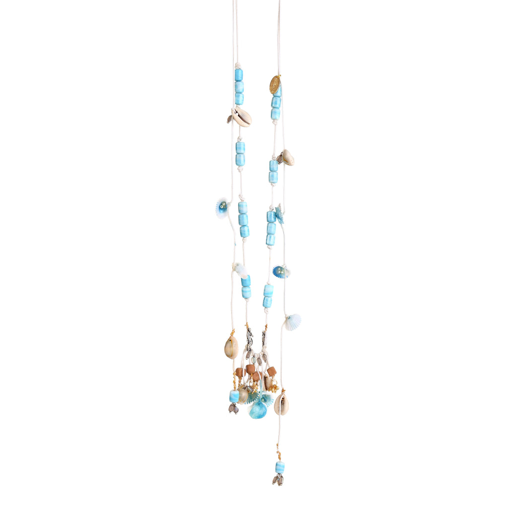 Bluebell handmade Nautical Shell  Layered Necklace