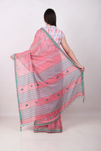 MANJARI Pink Saree