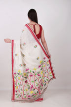 PANKHURI - Off white saree