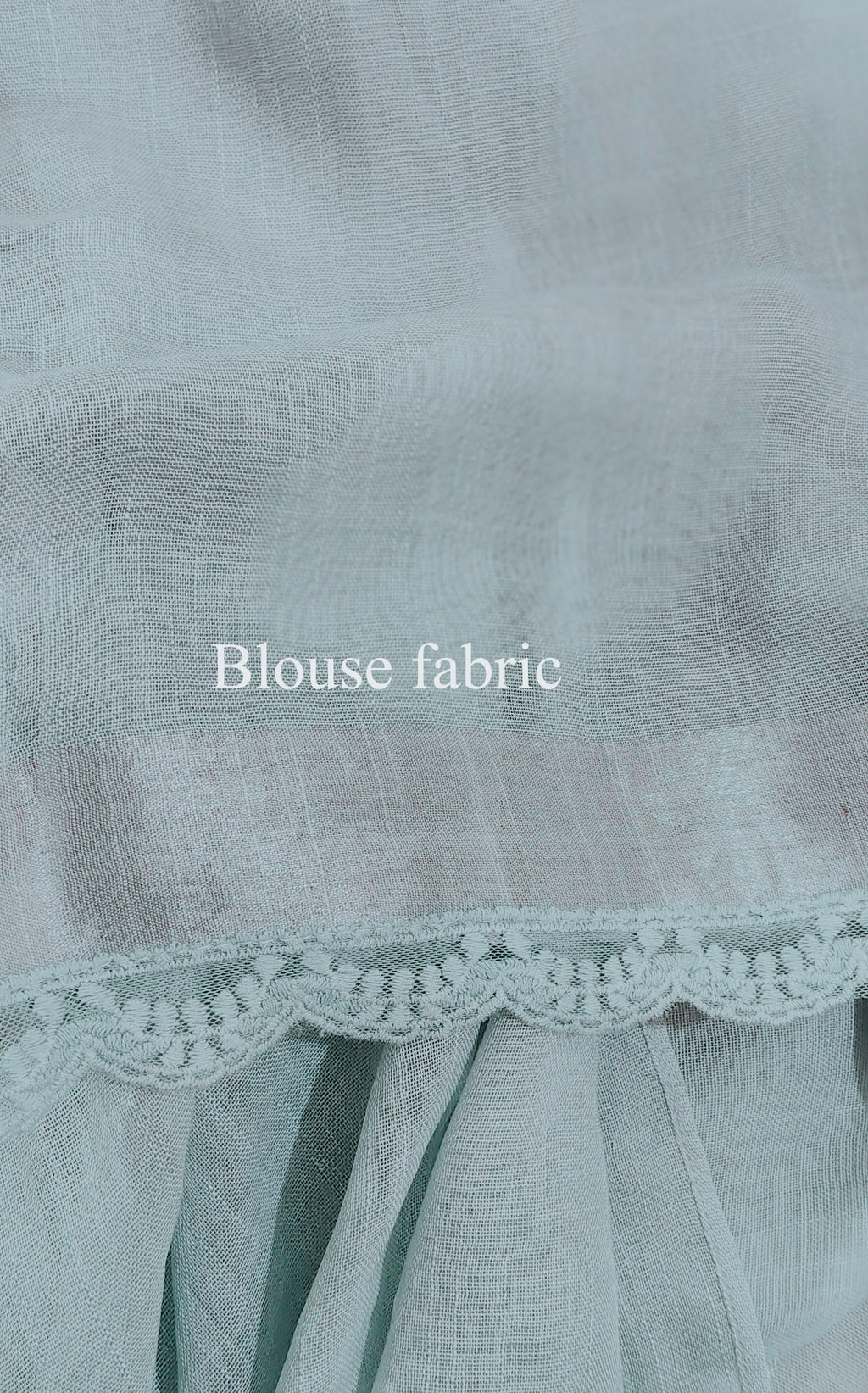 Ameha - Mint Blue Saree