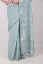 Ameha - Mint Blue Saree