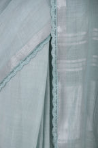 Ameha - Mint Blue Saree