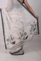 AVANI- off white Saree