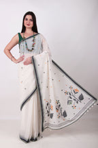 AVANI- off white Saree