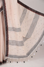 SAHAJ light beige/ecru Saree