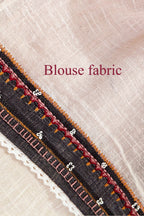 SAHAJ light beige/ecru Saree