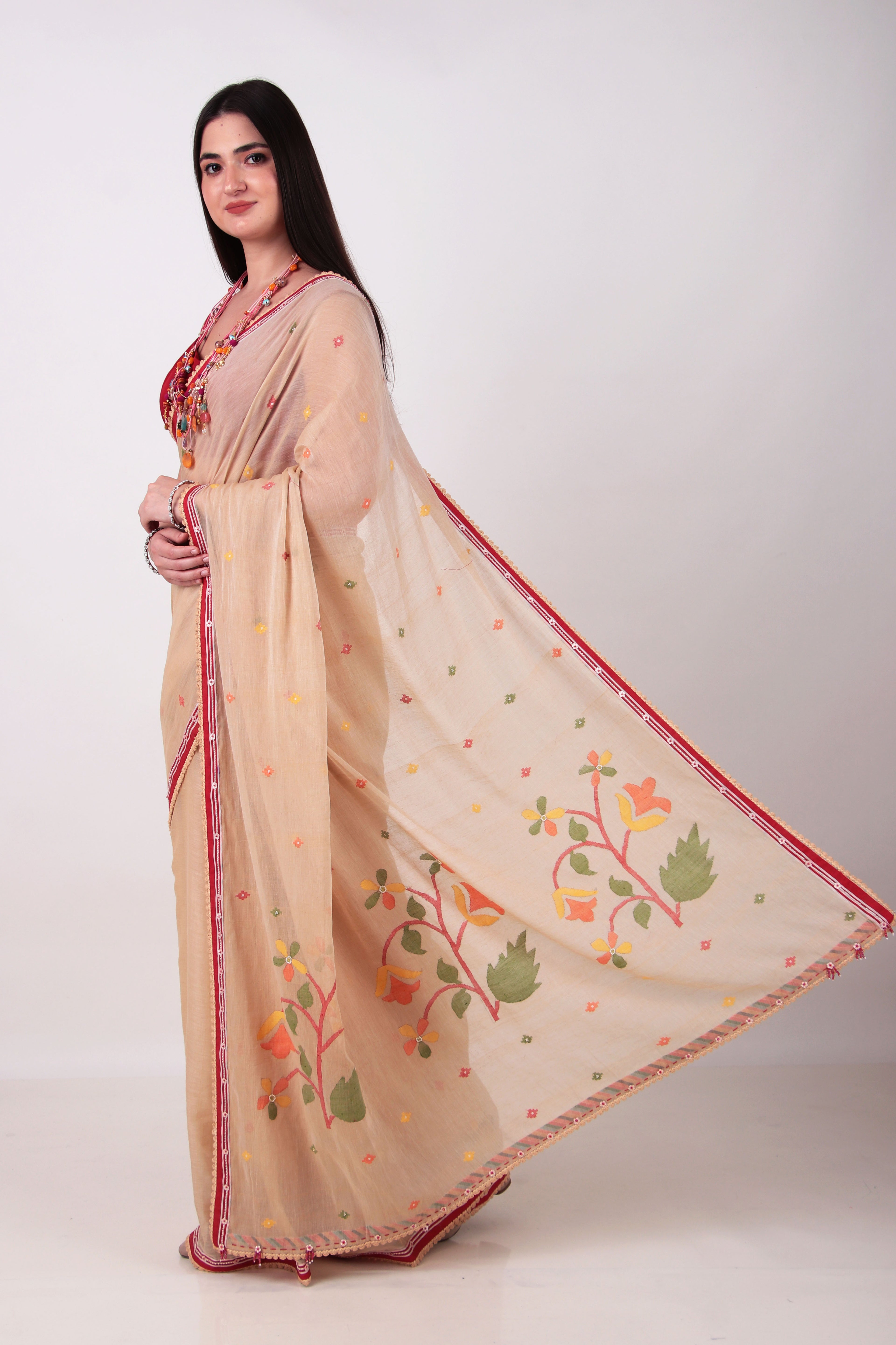 ANANTA- BEIGE  Saree