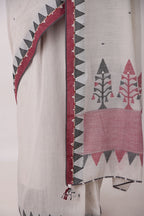 TATVA - Chalk White  Saree
