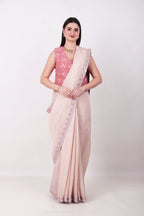 TARULATA -Powder pink saree