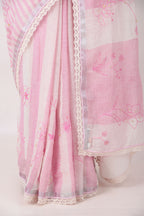 BHAVYA- Pink Saree