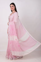 BHAVYA- Pink Saree