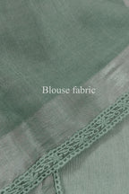 VRISHNI –sage green saree