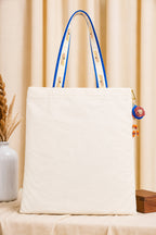 RETRO REVIVAL- white tote bag