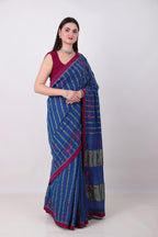 Ahilya - Royal blue saree