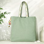WILDERNESS RETREAT – Sage green tote bag