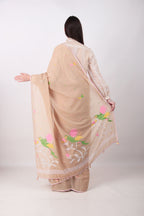 VASUDHA- BEIGE Saree