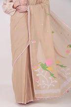 VASUDHA- BEIGE Saree
