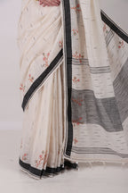NIRVANA - Off white  Saree