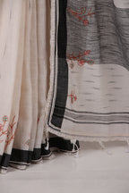 NIRVANA - Off white  Saree