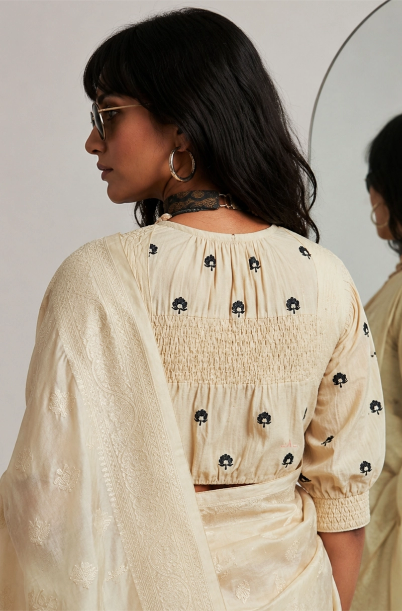 Laurel arch- cream   blouse
