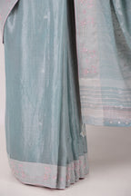 Matsya- Powder Blue Saree