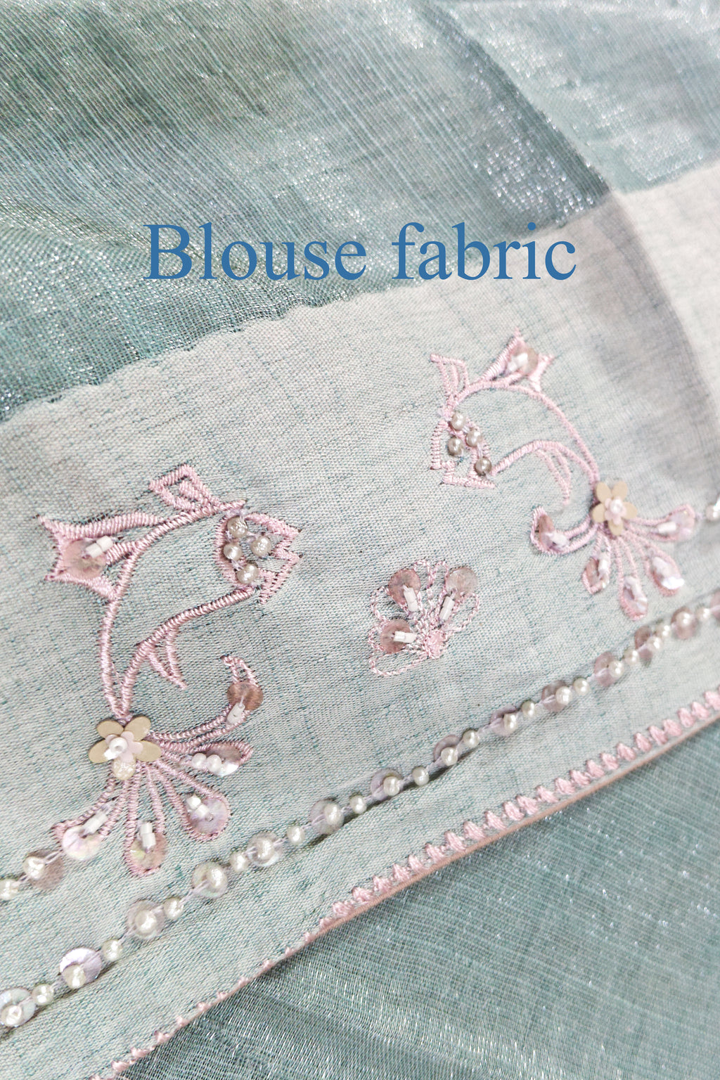 Matsya- Powder Blue Saree