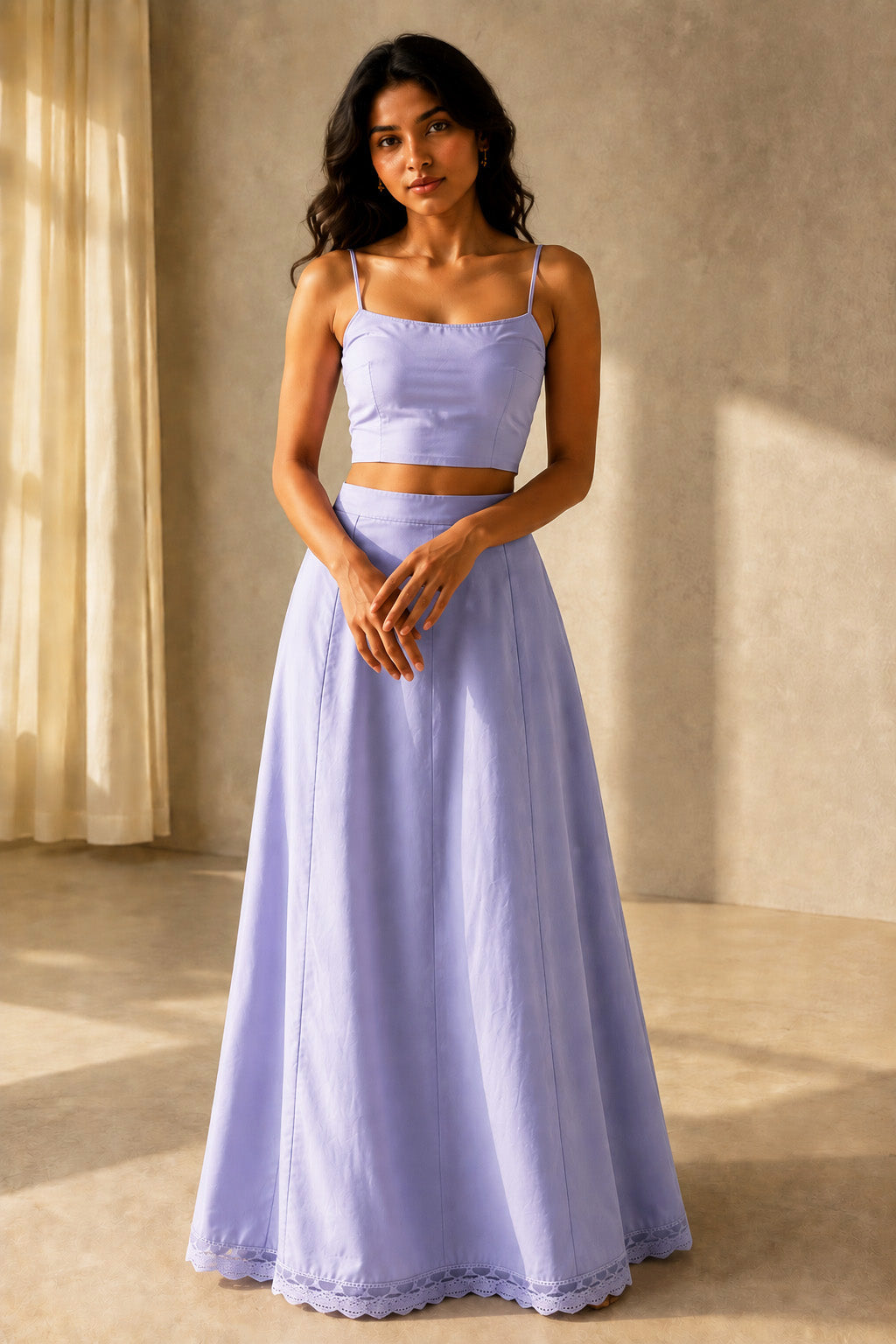 Kavya -  A line  8 panels underskirt