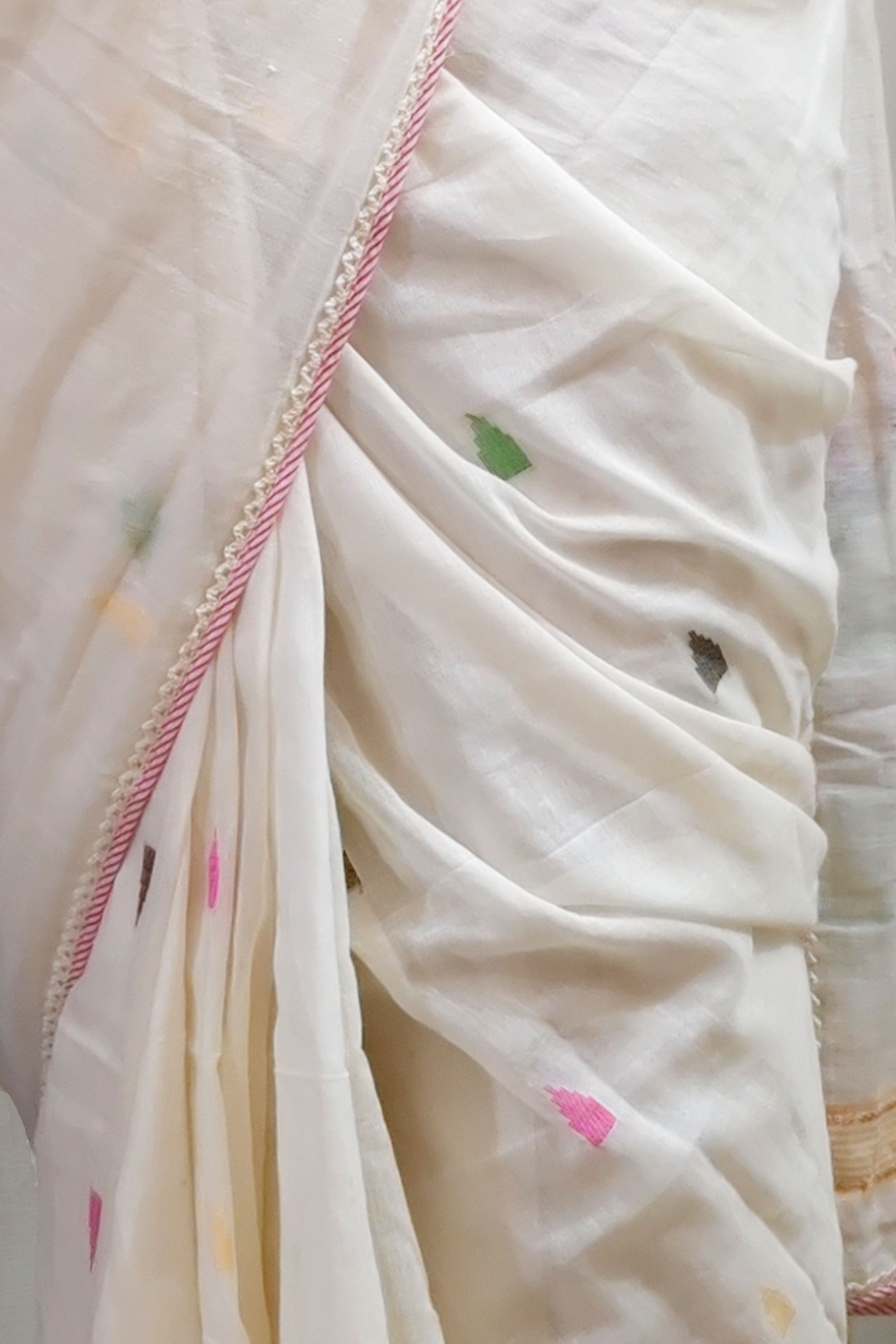 VASUDHA- BEIGE Saree