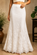 FLORA CANOPY - embroidered  underskirt