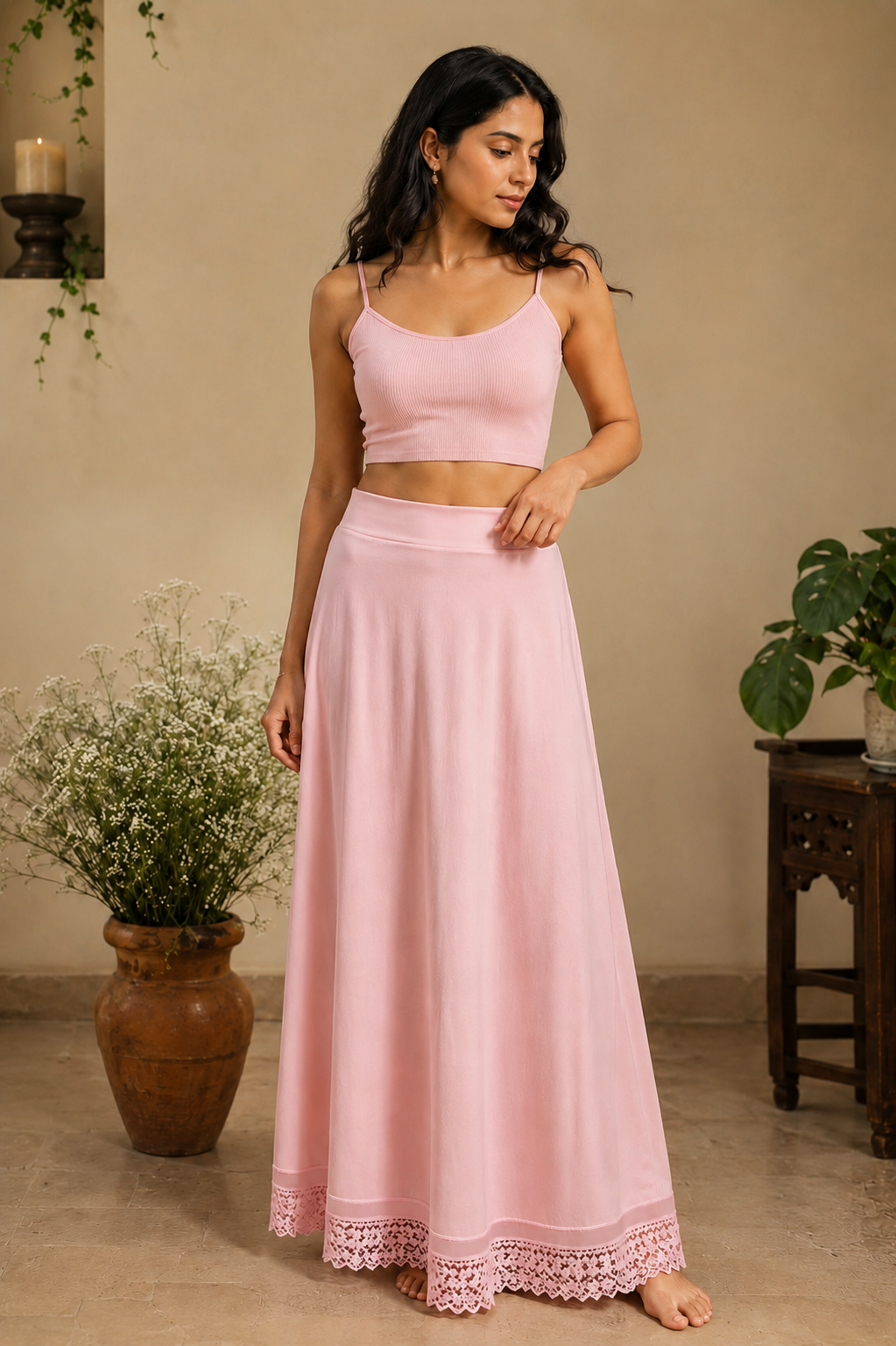 Secret Aura  - Cotton lycra underskirt